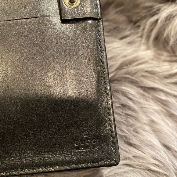 ❌sold❌Monogram Black Gucci Wallet - Picture 9 of 9